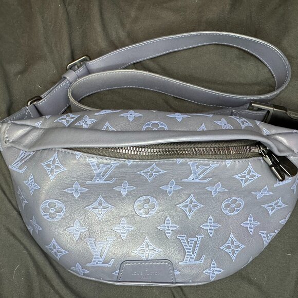 Louis Vuitton PM Shadow Monogram Discovery Bum Bag – Blue (Rare) - Picture 7 of 16